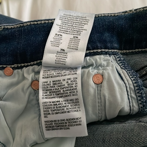 MOTHER Jeans The Twister Sneak Size 27 Wide Leg - Picture 7 of 7